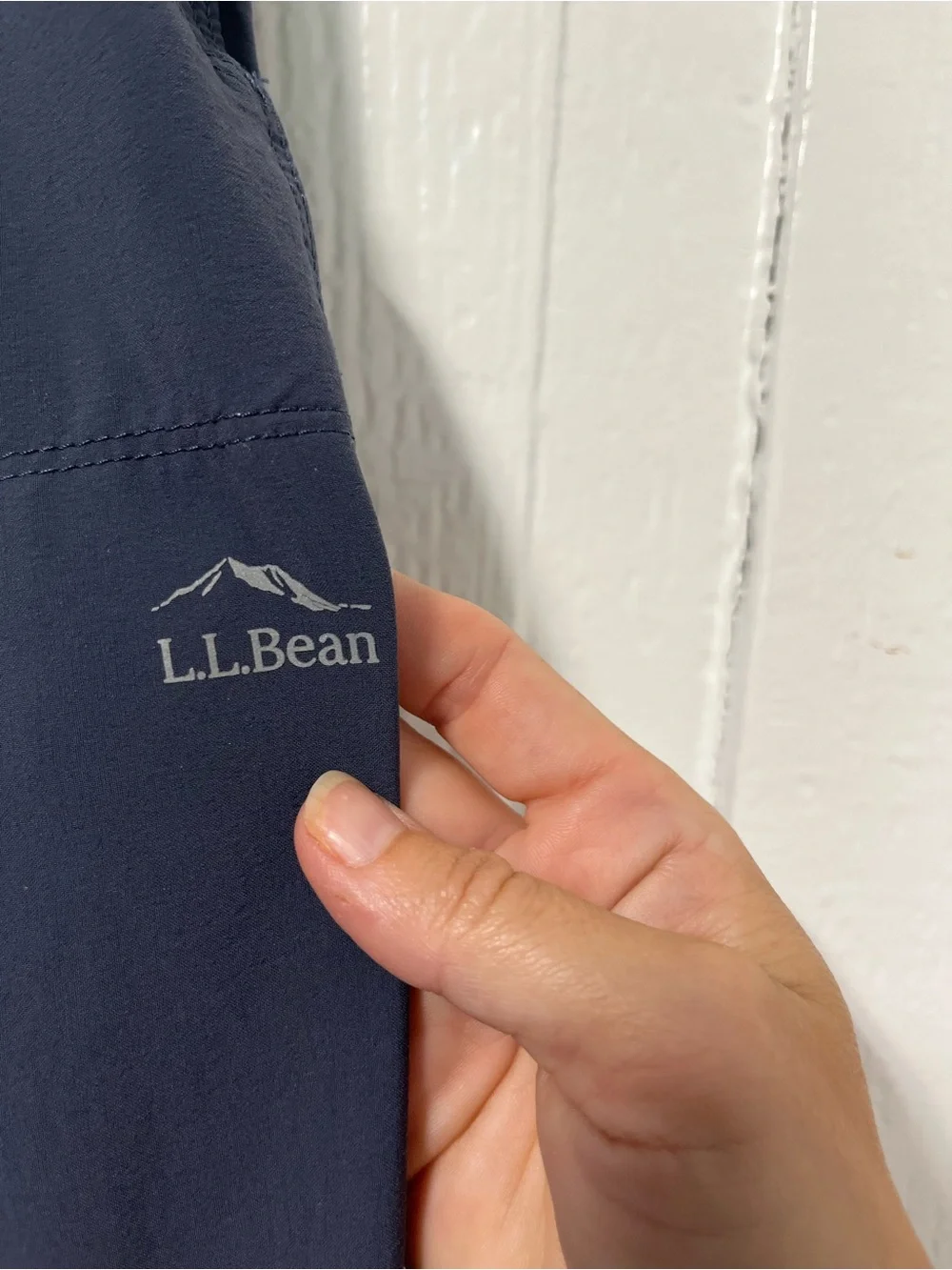 L.L.Bean Kids Size 16 Unisex Convertible Zip Off Hiking Pants Navy 512948
